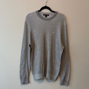 Michael Kors Light Gray Crewneck Sweater